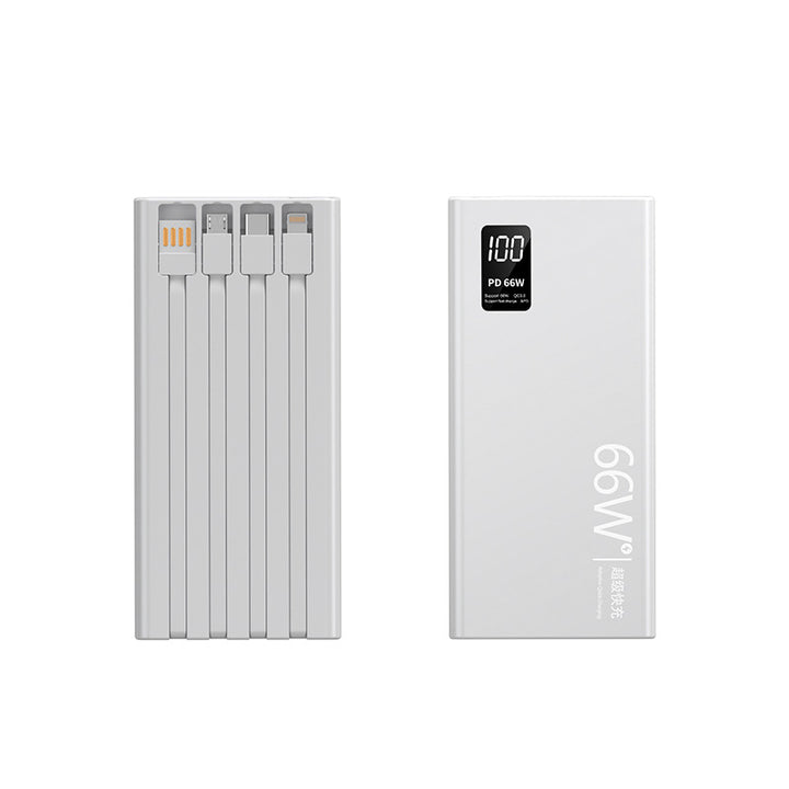 High-performance power bank with integrated fast charging function and digital charging display Stornfield