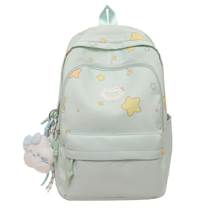 Playful Starry Print Backpack Stornfield