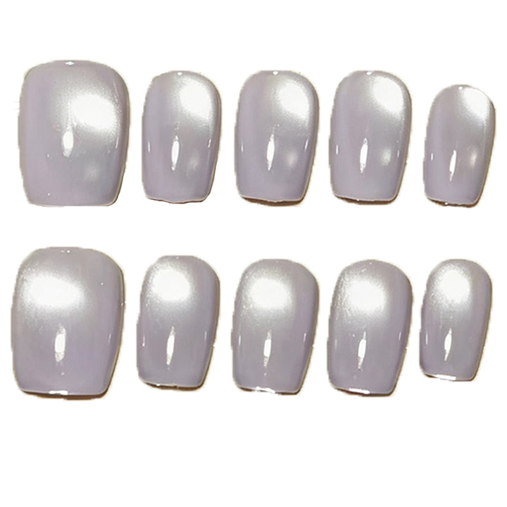 Elegant Glossy Press-On Nail Set Stornfield