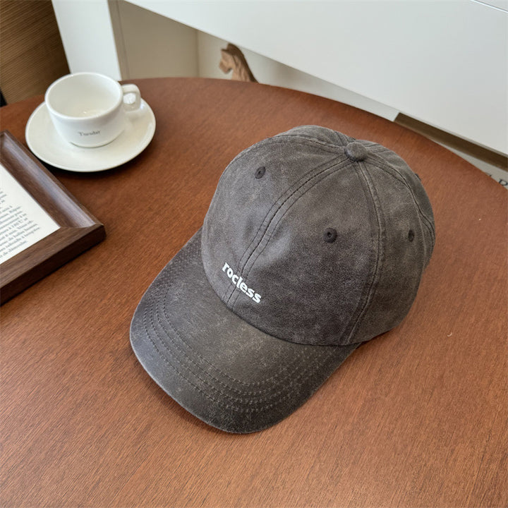 Unisex Vintage-Inspired Distressed Baseball Cap Stornfield