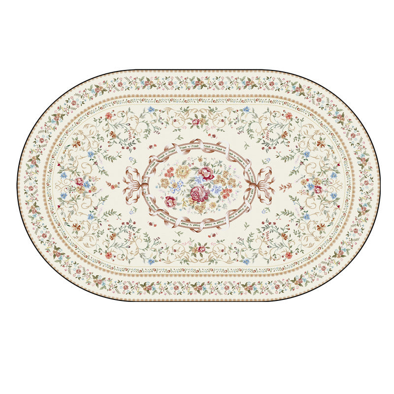 Elegant Vintage-Inspired Area Rug