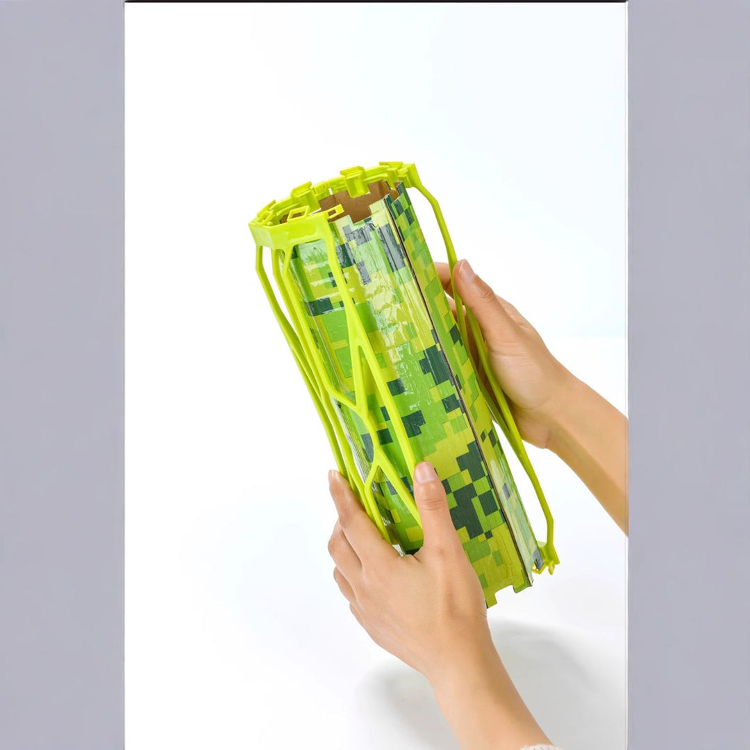Hanging insect trap lantern with UV LED attractant and protective cage Stornfield