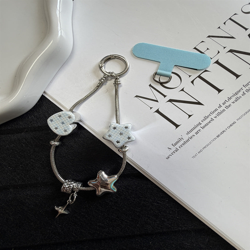 Unique Beaded Charm Keyring Stornfield