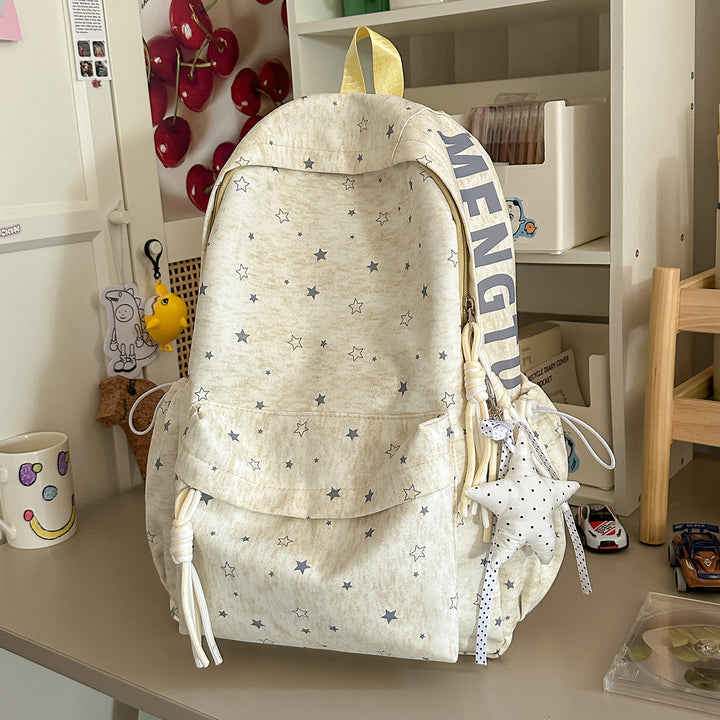 Star-Patterned Casual Backpack Stornfield 1791204705