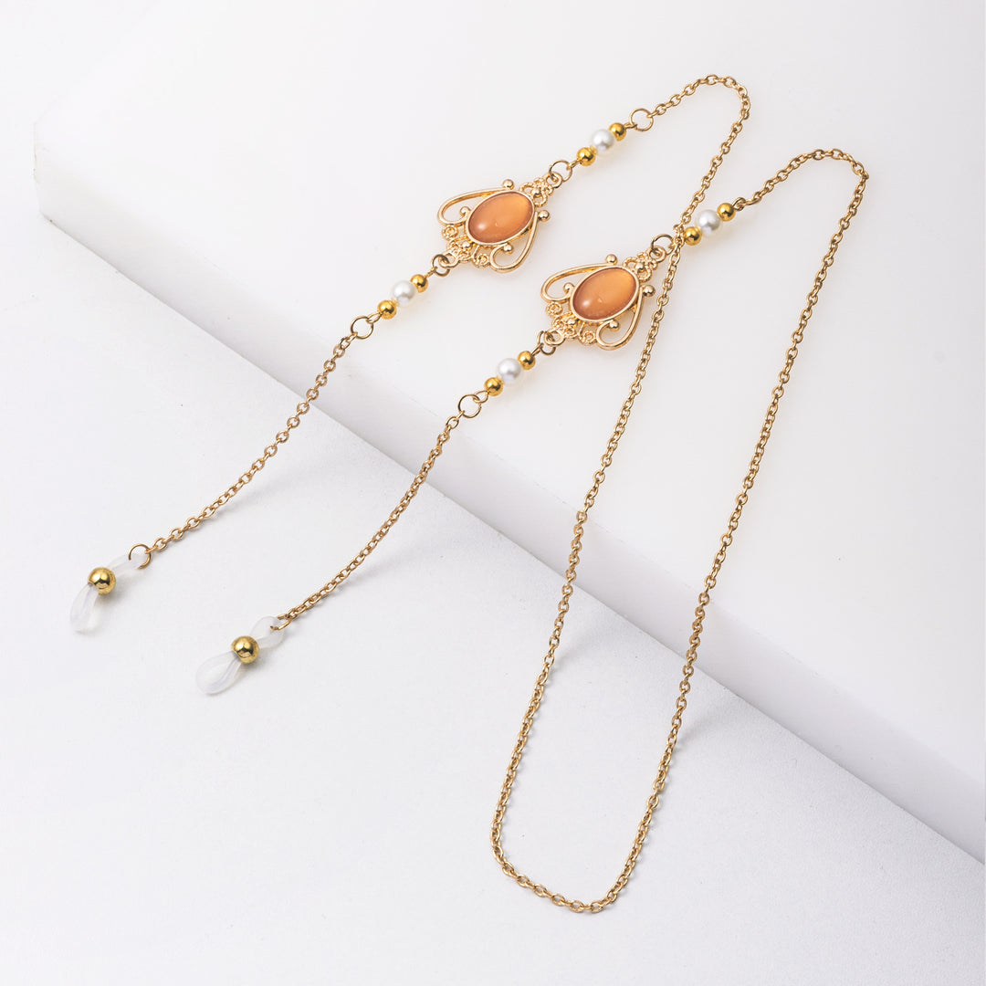 Elegant Drop Earrings with Pearl Accents Stornfield