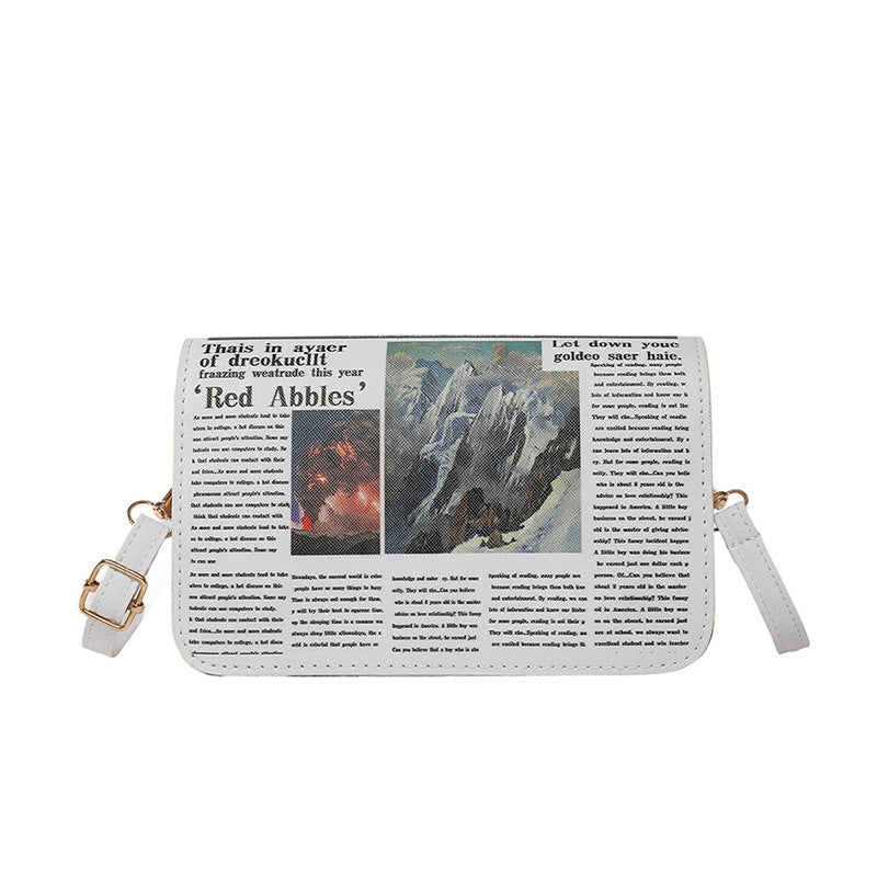 Illustrated Crossbody Bag