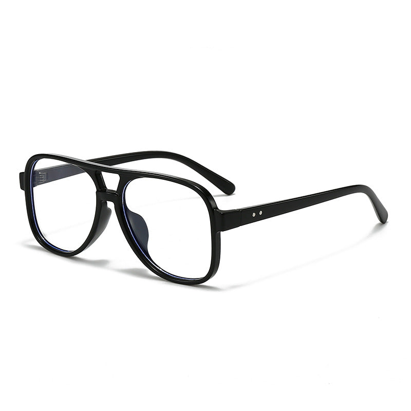 Men's Oversized Transparent Square Glasses Stornfield