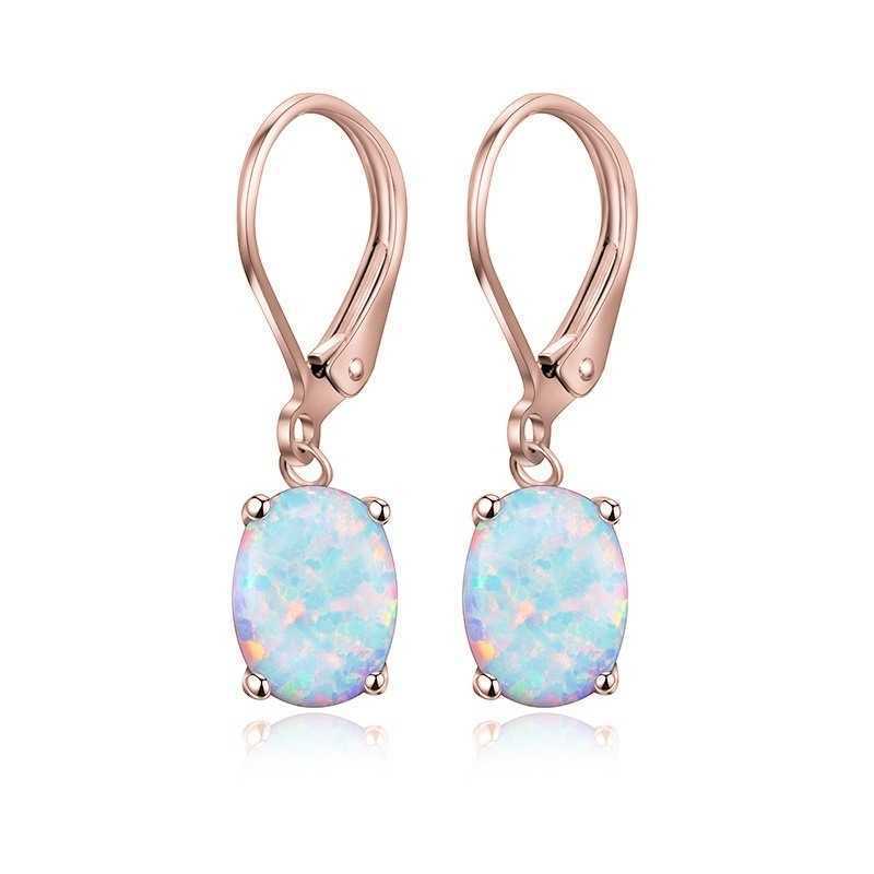 Opal-Embellished Dangle Earrings Stornfield