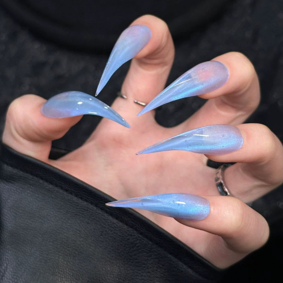 Glamorous Stiletto Nail Enhancements