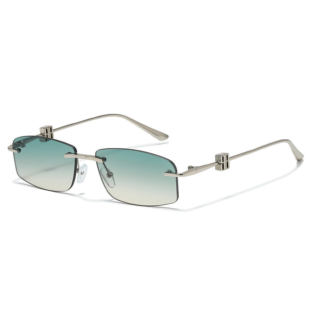 Avant-Garde Minimalist Rectangle Sunglasses Stornfield