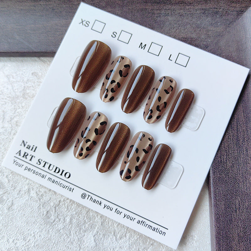 Acrylic Nails in Modern Leo Design Stornfield