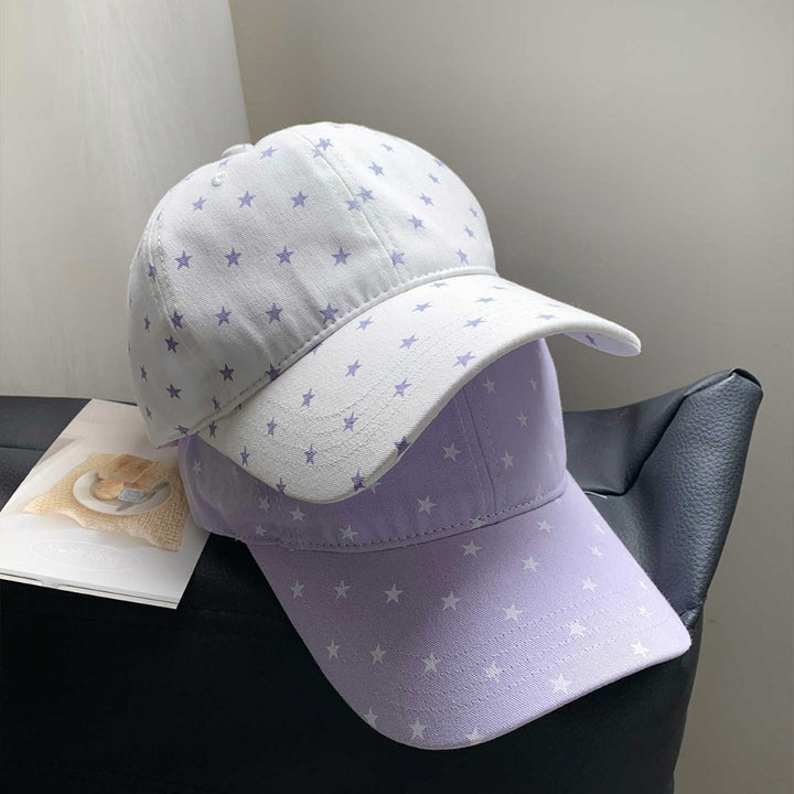 Women's Star-Printed Cotton Baseball Cap Stornfield