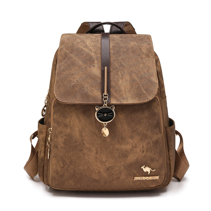Vintage-Inspired Canvas Backpack Stornfield
