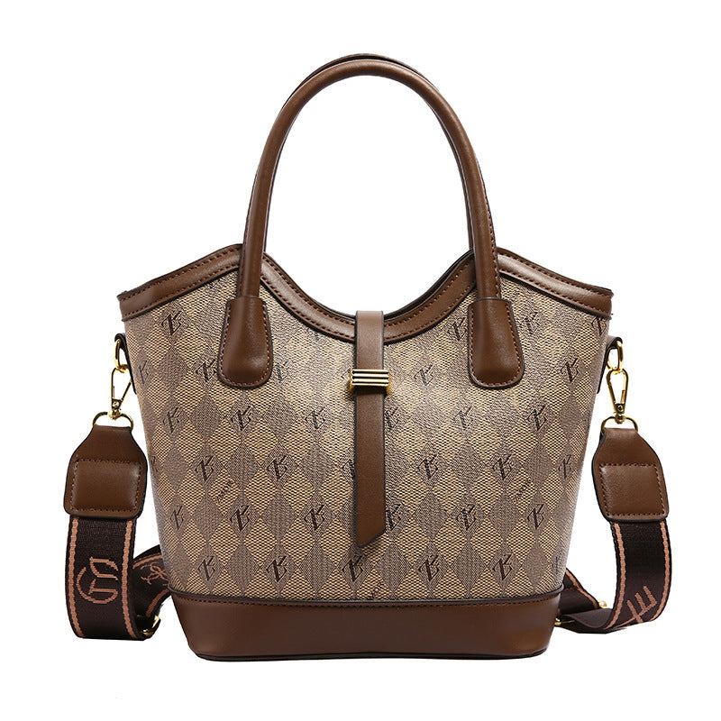 Designer Monogram Tote Handbag
