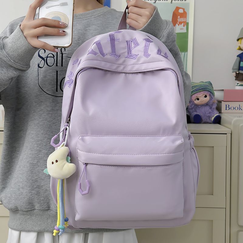 Fashionable backpack with removable charms Stornfield