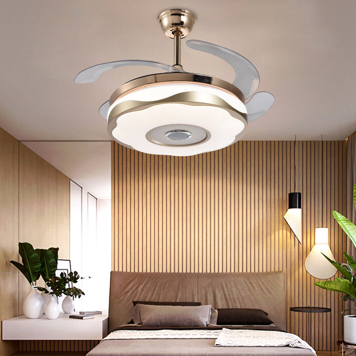 Contemporary Ceiling Fan Light Fixture