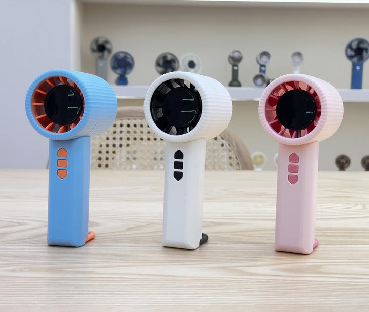 Unisex Portable Handheld Fan with Powerful Battery and Compact Design Stornfield