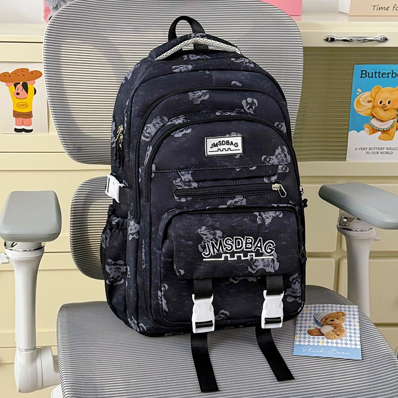 Multi-Functional Printed Backpack Stornfield