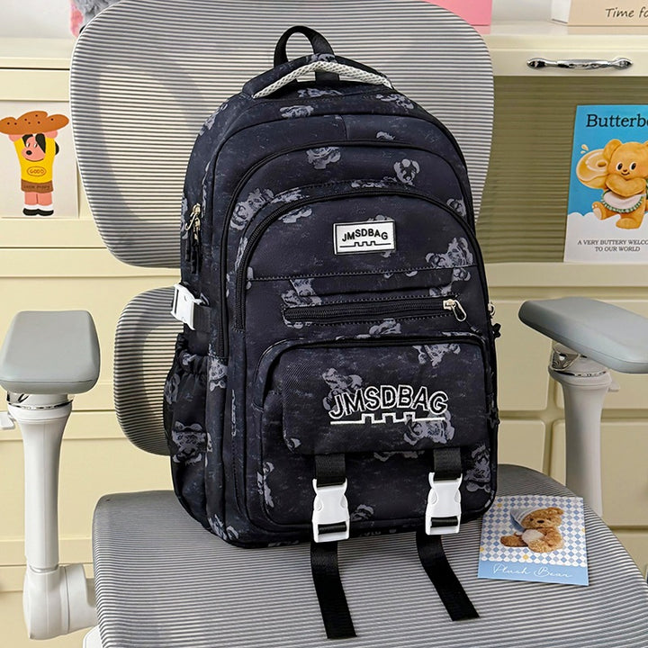 Multi-Functional Printed Backpack Stornfield
