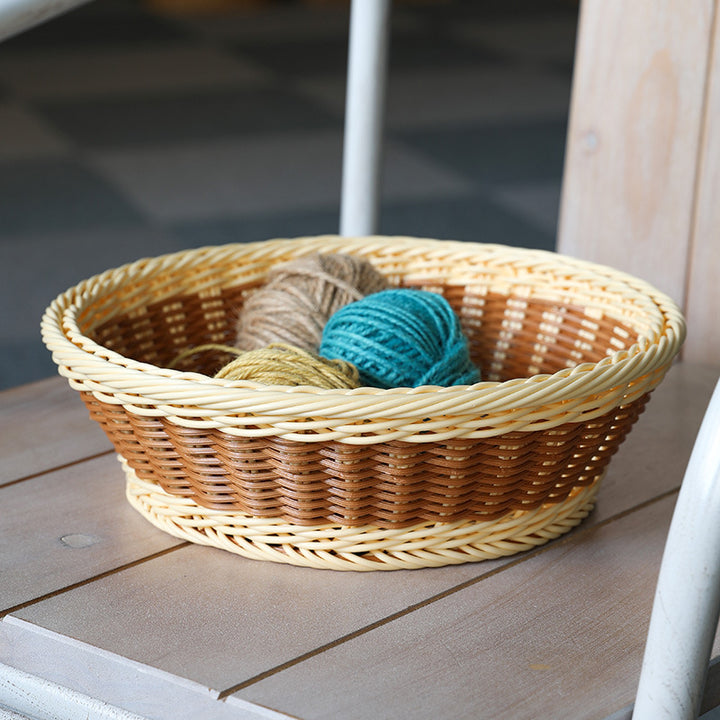 Unisex Handwoven Decorative Basket with Natural Shape Stornfield