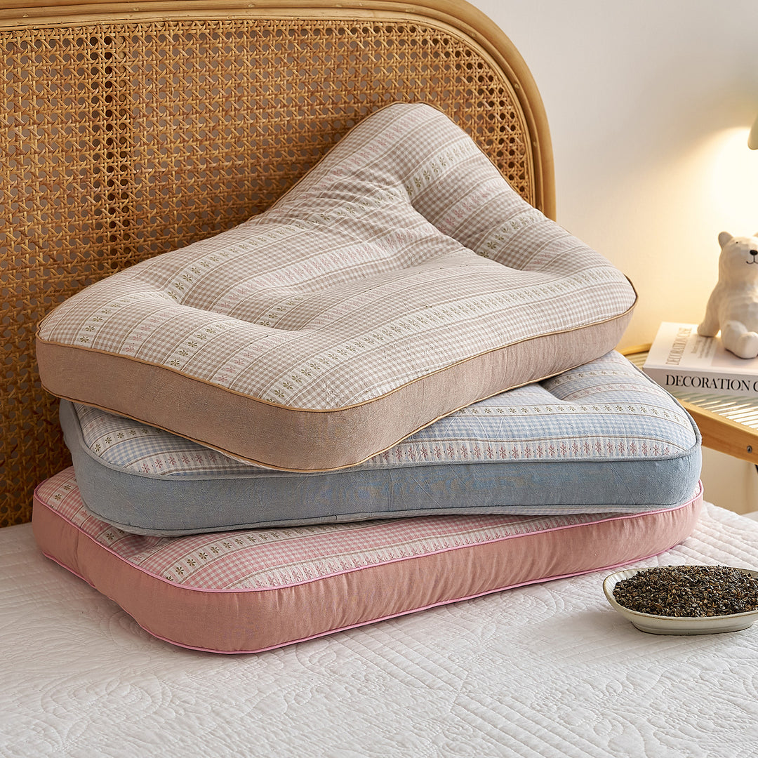 Ergonomic sleeping pillow with gentle support Stornfield