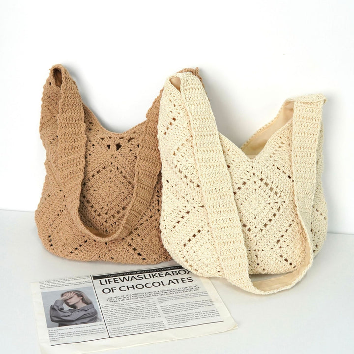 Hand-knotted shoulder bag Stornfield