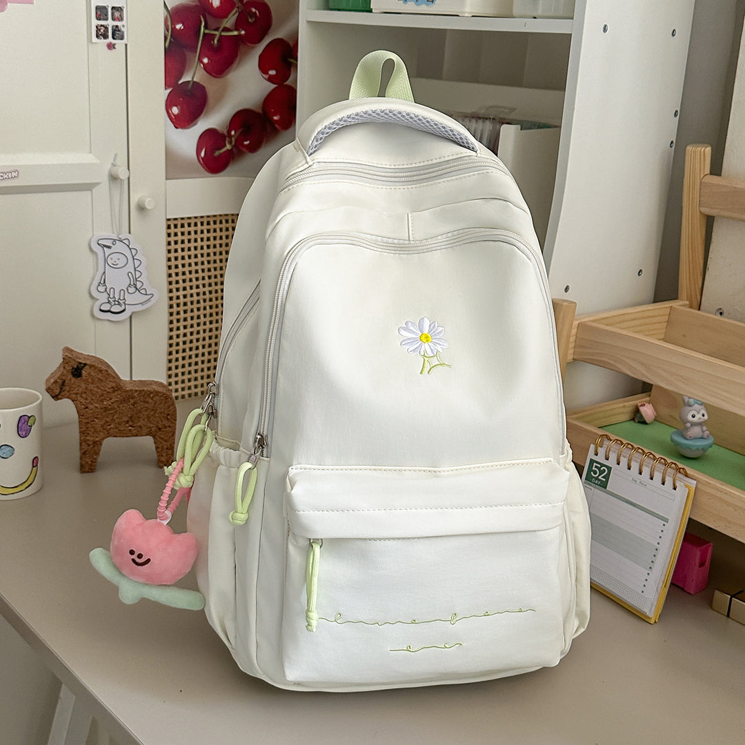 Stylish Floral Embroidered Backpack Stornfield
