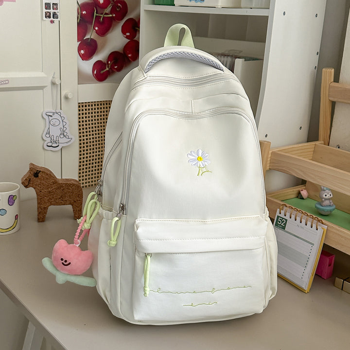 Stylish Floral Embroidered Backpack Stornfield