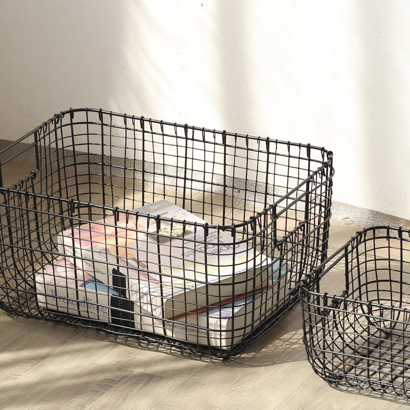 Metal Wire Storage Basket Stornfield