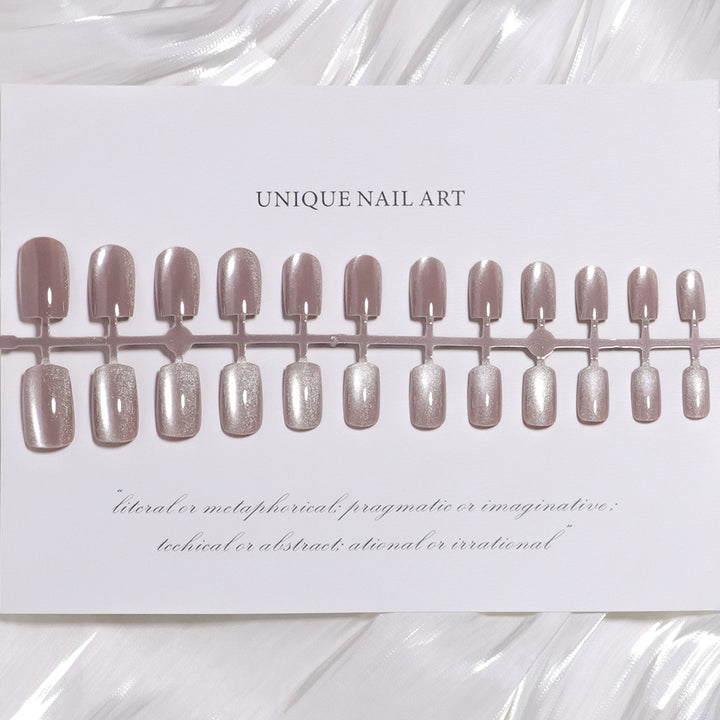 Unique Press-On Nail Art Set Stornfield