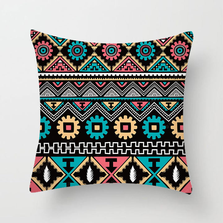 Bohemian Geometric Throw Pillow