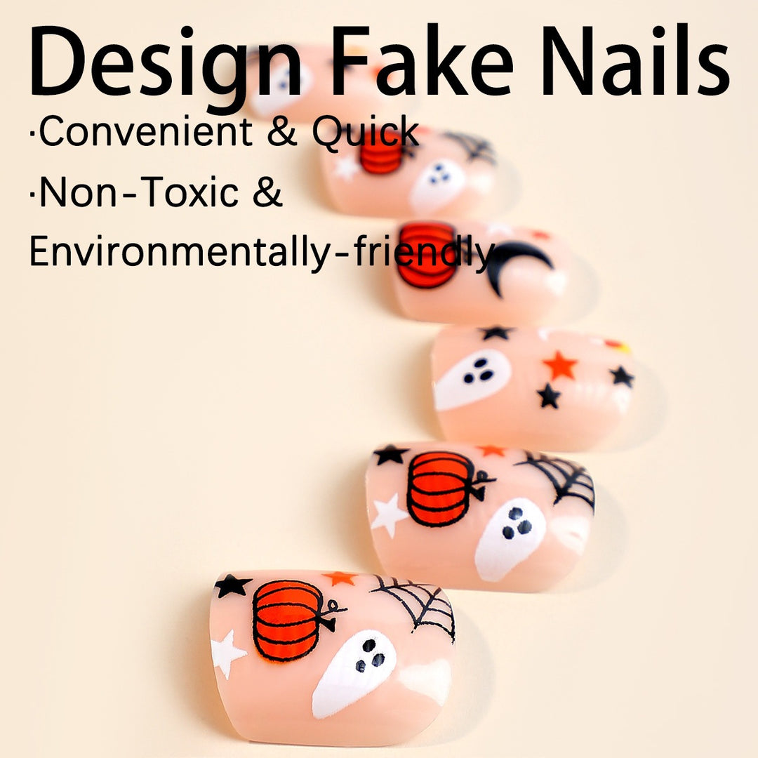 Creative Halloween Art Nail Set Stornfield