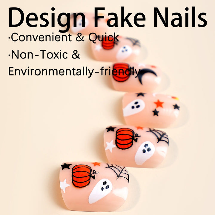 Creative Halloween Art Nail Set Stornfield