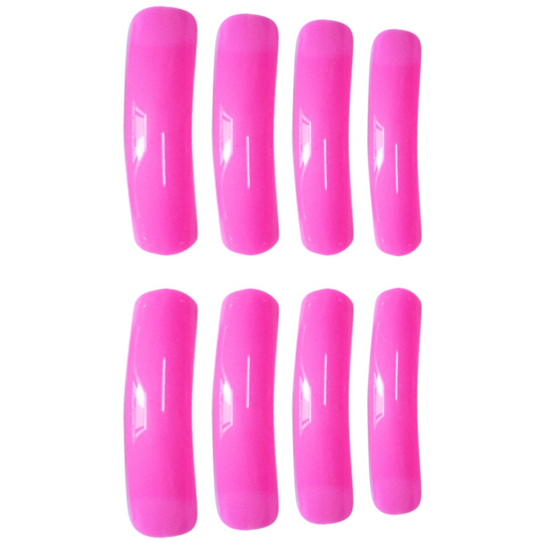 Glossy Long Press-On Nails Stornfield