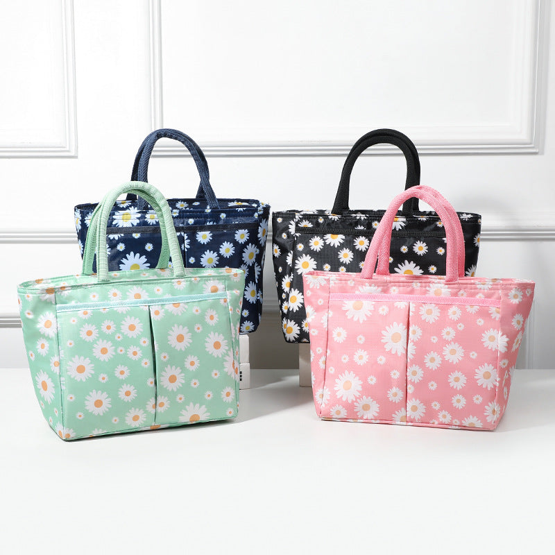 Stylish Flower Print Tote Bag Stornfield