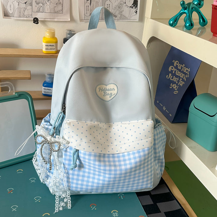 Stylish Casual Backpack with Decorative Accent Stornfield