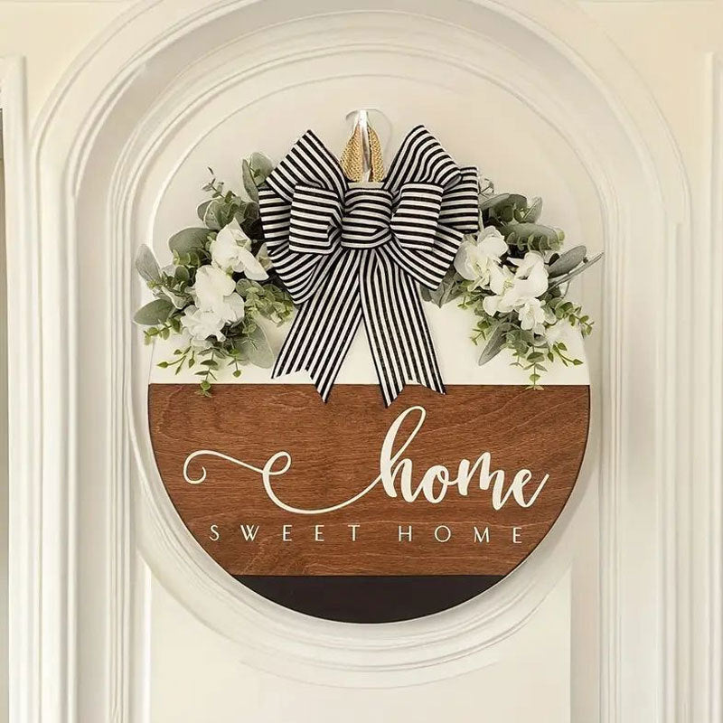Decorative Wooden Wall Sign with