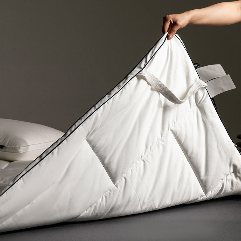 Plush Zoned Pillow-Top Mattress Topper with Deep Elastic Corner Straps