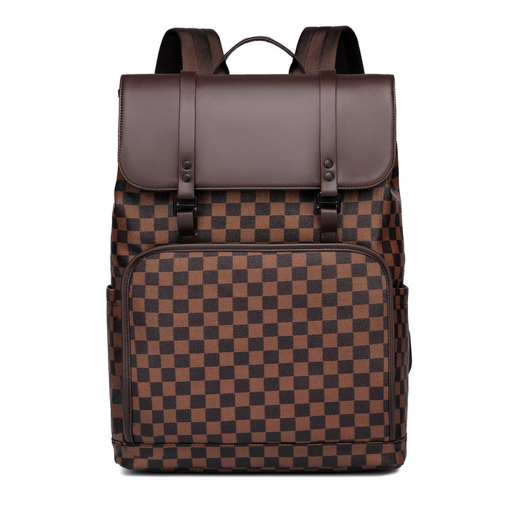 Modern Checkered Backpack Stornfield