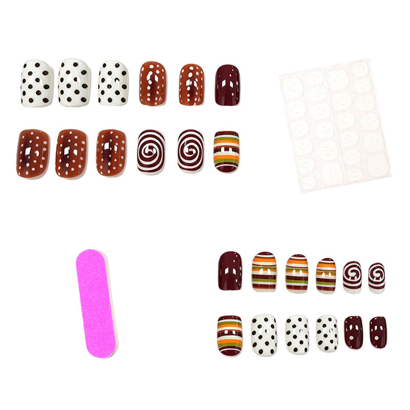Artistic Patterned Nail Art Enhancements Stornfield