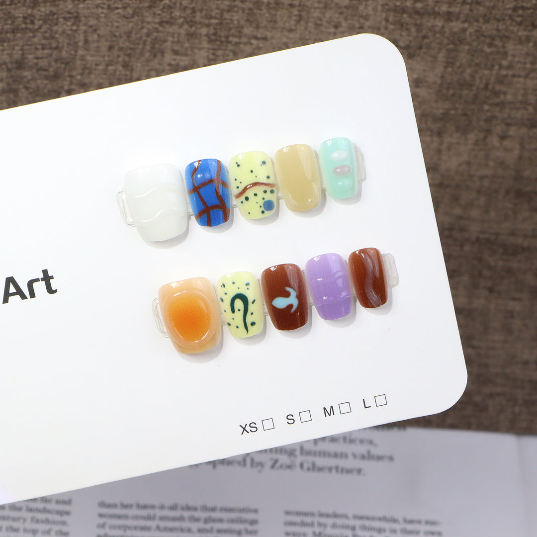 Creative Abstract Nail Art Collection Stornfield