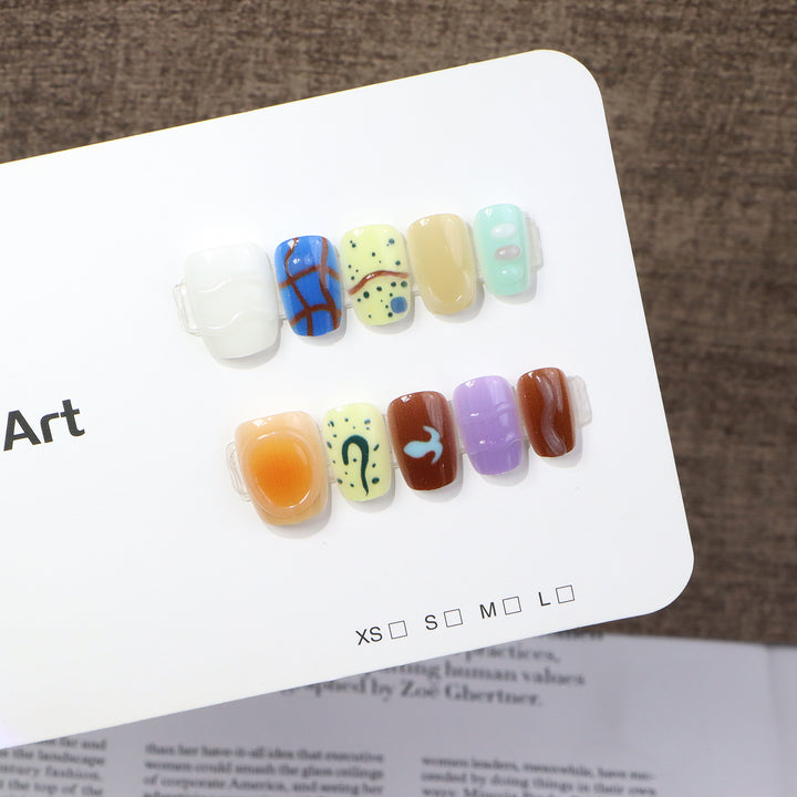 Creative Abstract Nail Art Collection Stornfield