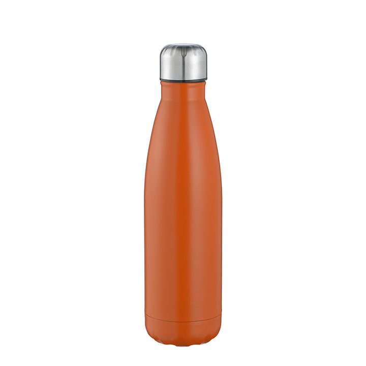 Unisex double-walled insulated bottle made of stainless steel with vacuum insulation and leak-proof screw cap Stornfield