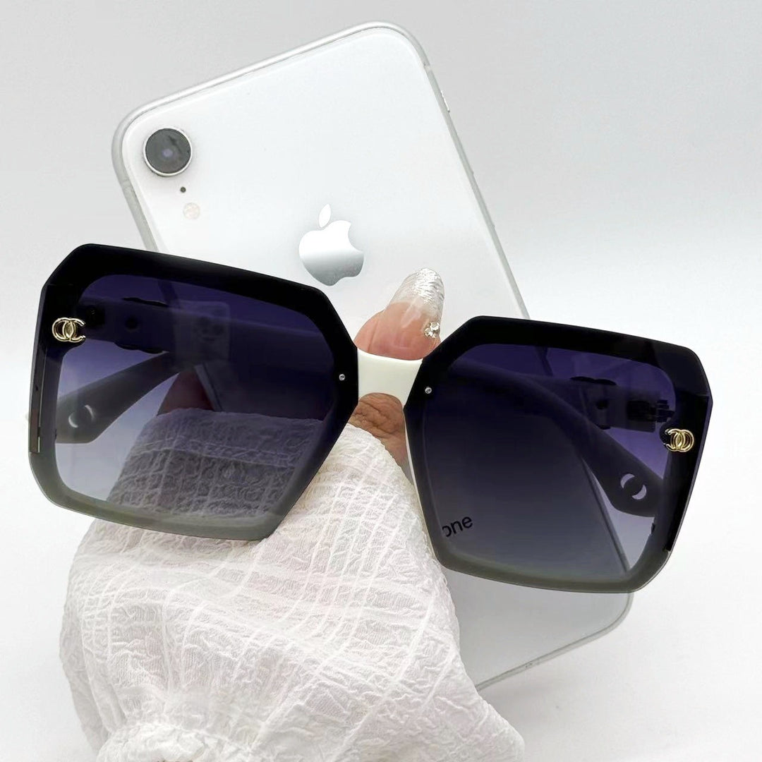 Ladies Fashion Sunglasses with distinctive square frame and luxurious accents Stornfield