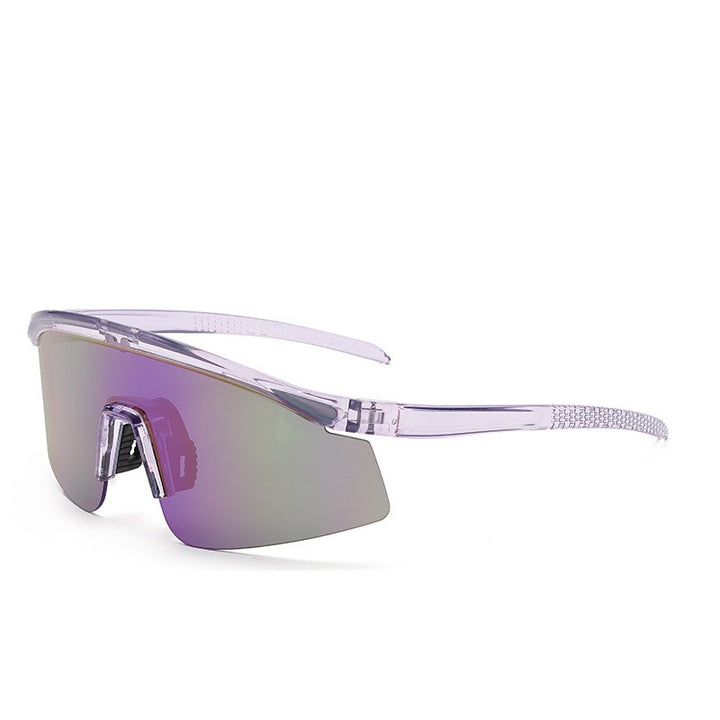 Unisex nan sporty wraparound sunglasses with polarized lenses and non-slip nose pad Stornfield