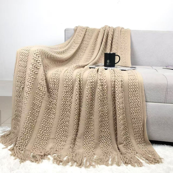 Home Decorative Knit Blanket
