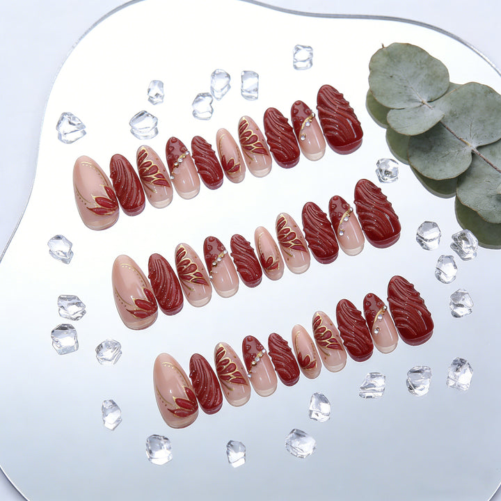 Decorative Press-On Nail Enhancements Stornfield 1789915539