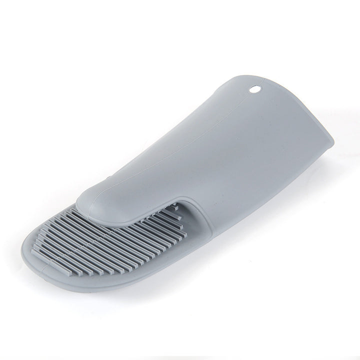 Silicone kitchen gloves with integrated cleaning bristles Stornfield