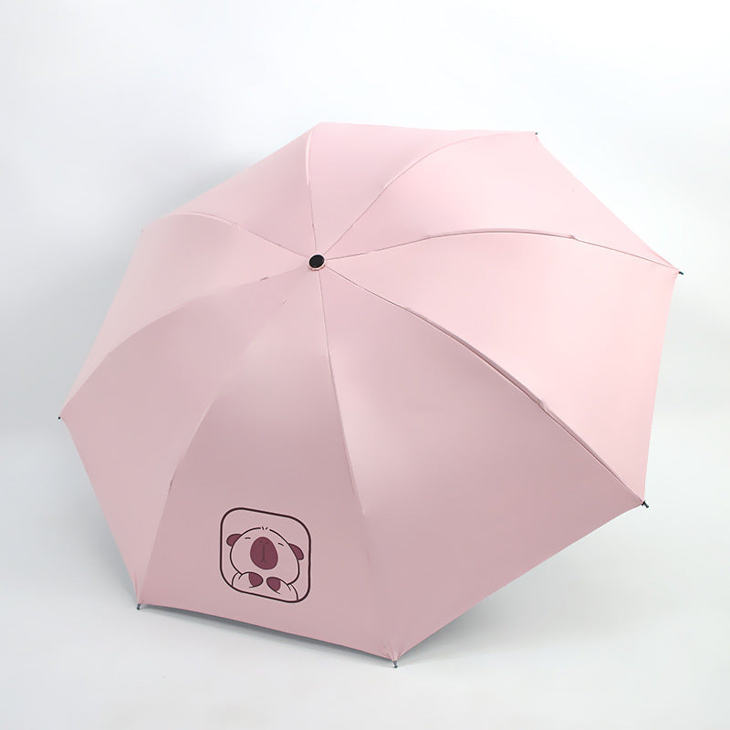 Ladies child-friendly umbrella with playful design Stornfield