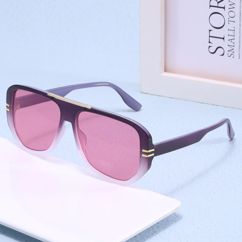 Ladies Oversized Sunglasses with Designer Frame Stornfield